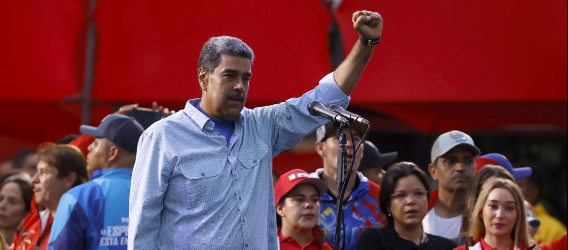 Nicolás Maduro, Presidente  de Venezuela.