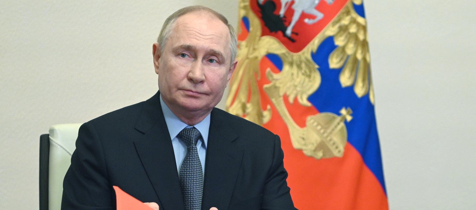Vladímir Putin, Presidente de Rusia.
