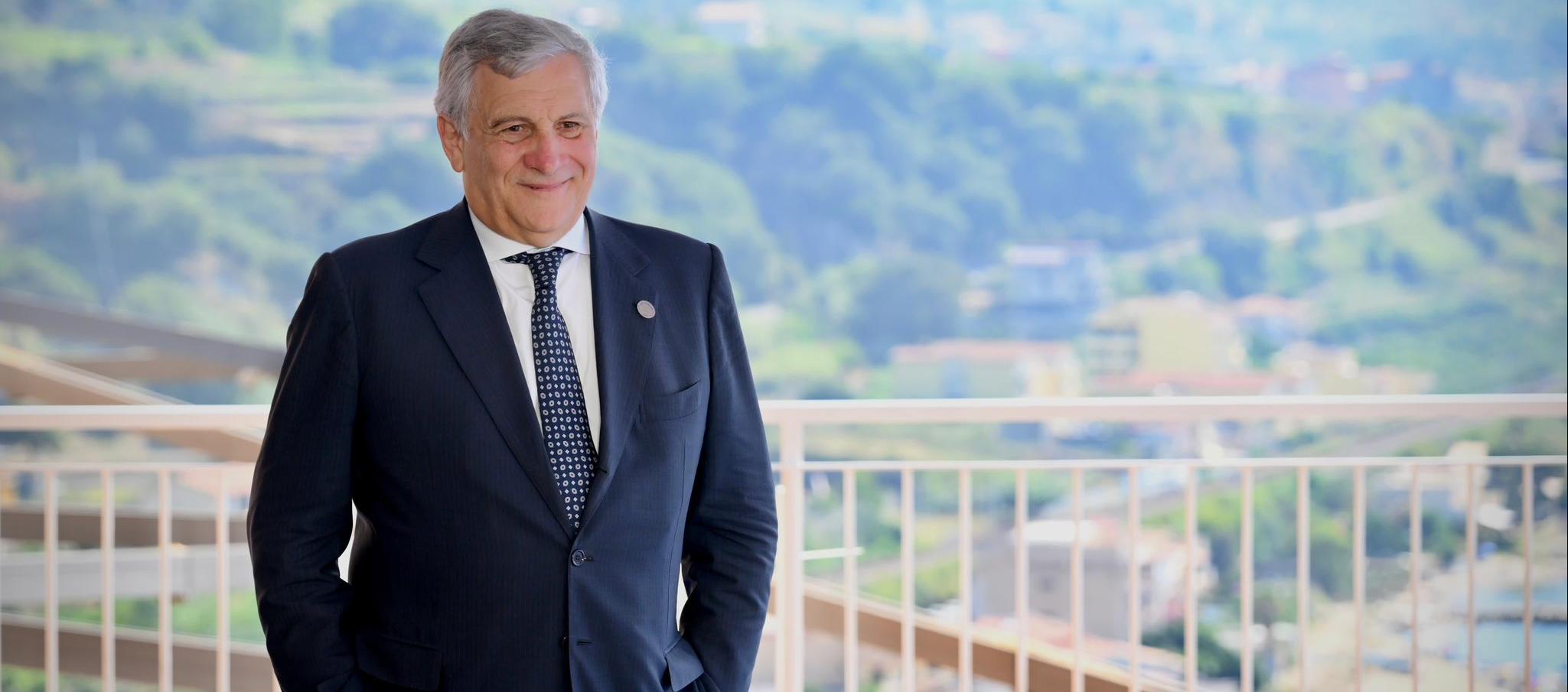El vicepresidente del Gobierno italiano y ministro de Exteriores, Antonio Tajani.