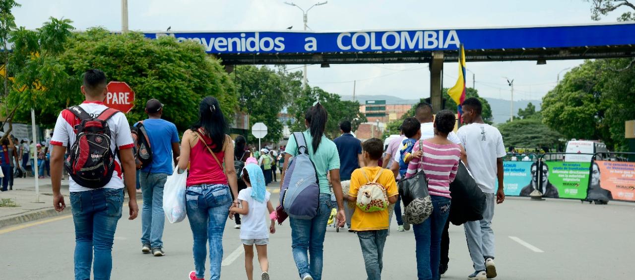 Venezolanos en Colombia. 