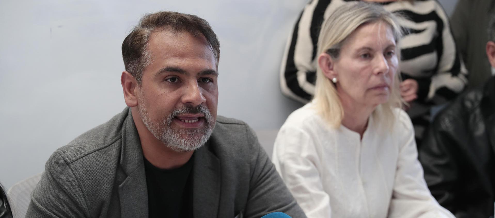 El coordinador político de la plataforma política Vente Venezuela, Mauricio Baquero.