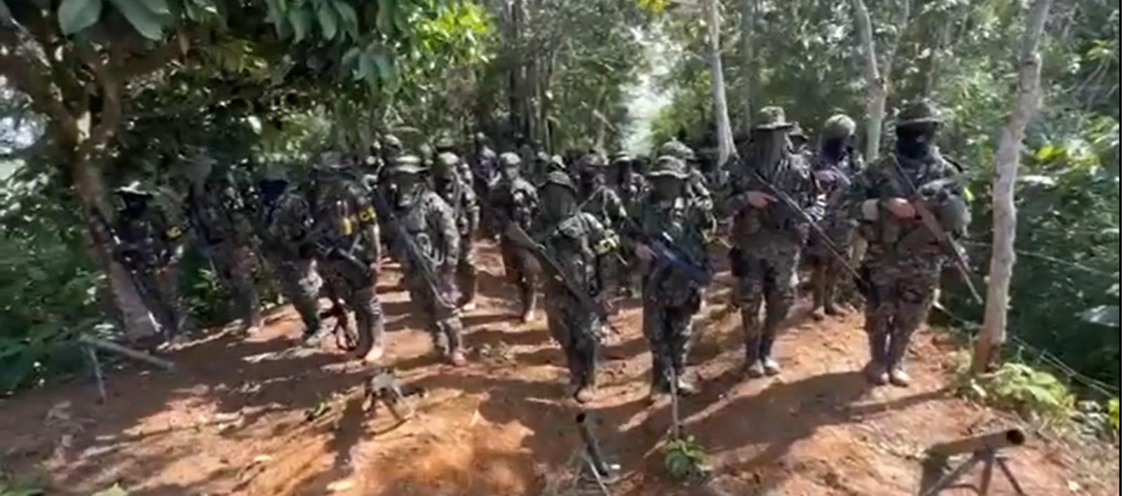 Autodefensas Conquistadores de la Sierra Nevada (ACSN) emitió el comunicado en redes.