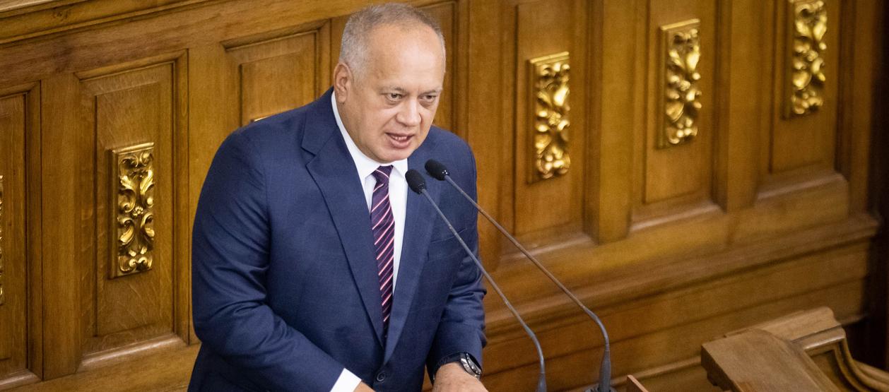 El ministro de Interior de Venezuela, Diosdado Cabello.