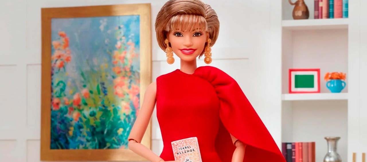 La Barbie inspirada en la escritora chilena Isabel Allende.