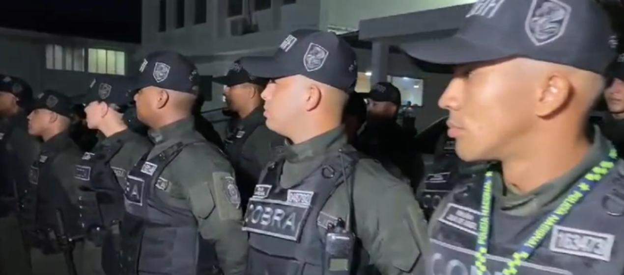 Los policías estarán en puntos estratégicos de la ciudad. 