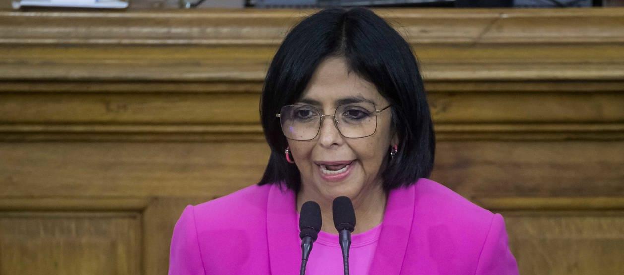 La vicepresidenta ejecutiva de Venezuela, Delcy Rodríguez.