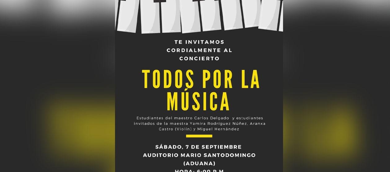 Recital 'Todos por la música'.