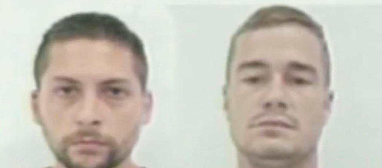 Andrés Martínez Adasne y José María Basoa, los capturados.