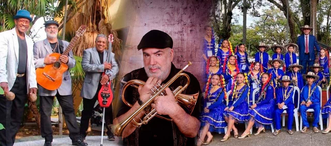 Septeto Nacional Ignacio Piñeiro, Randy Brecker y Banda Sinfónica del Caribe. 