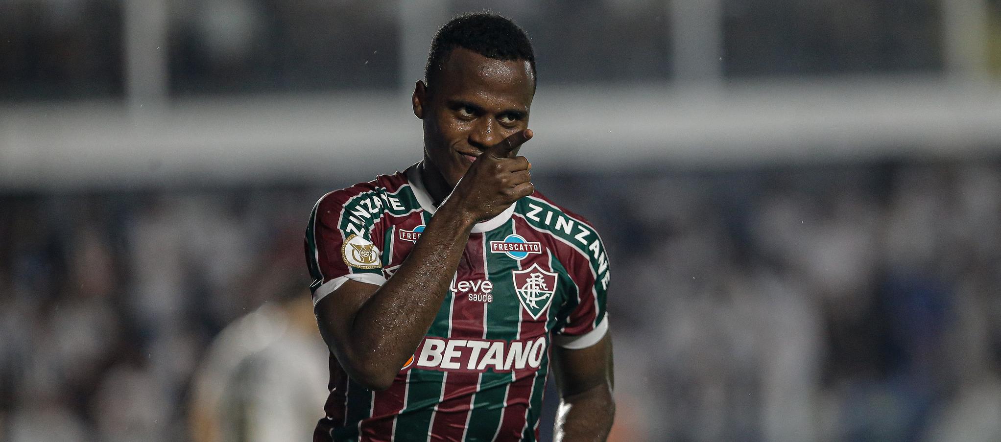 Jhon Arias juega desde 2021 en el Fluminense de Brasil. 