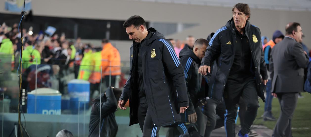 Lionel Scaloni, entrenador de la Selección Argentina. 