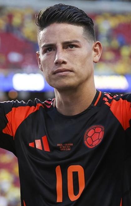 James Rodríguez, capitán de la Selección Colombia, es una de las figuras de la Copa América.