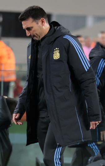 Lionel Scaloni, entrenador de la Selección Argentina. 