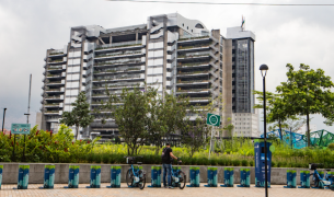 Edificio de EPM en Medellín.