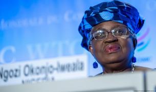 La directora general de la OMC, Ngozi Okonjo-Iweala.