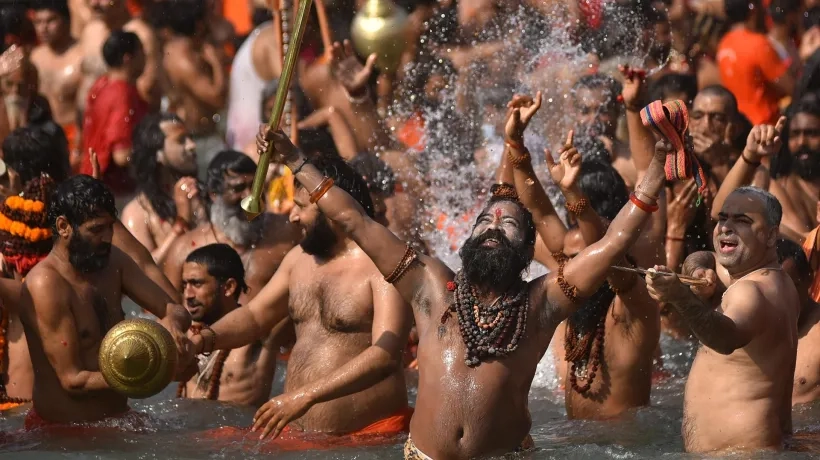 El Kumbh Mela. 