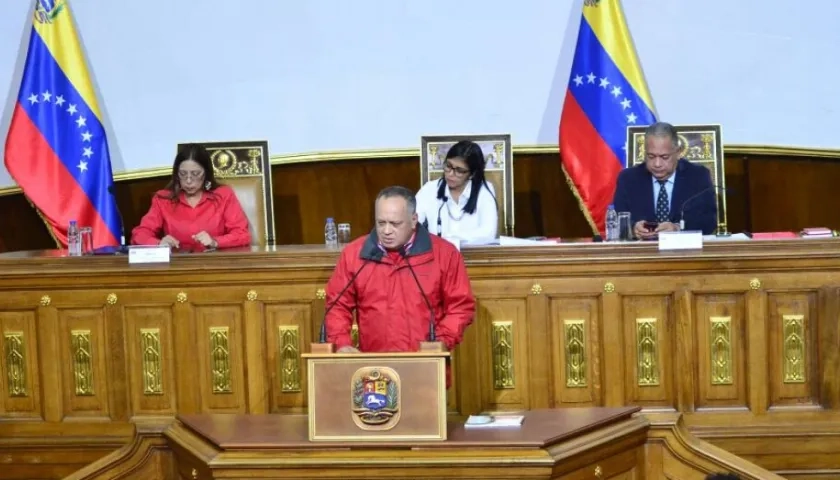 Diosdado Cabello propuso que antes del 30 abril se realicen las elecciones presidenciales.