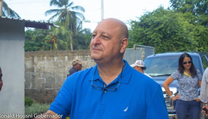 El suspendido Gobernador de San Andrés, Ronald Housni Jaller.