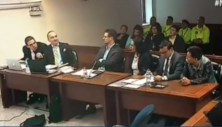 Audiencia de falso fiscal y abogada de Pedro Aguilar.
