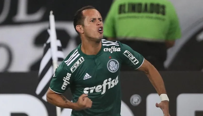 Alejandro 'Lobo' Guerra, volante del Palmeiras. 