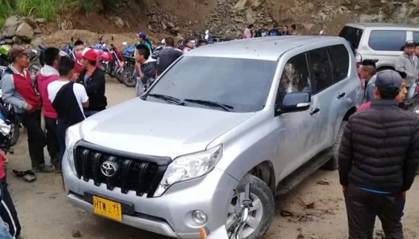 Lugar de la masacre de indígenas en Tacueyó.