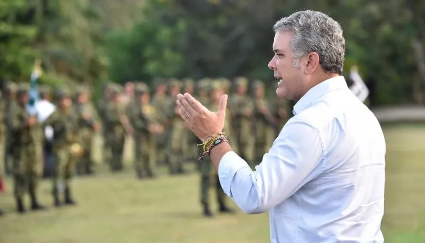 Iván Duque, presidente de Colombia.