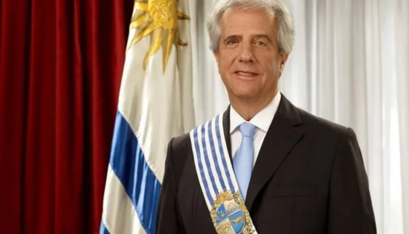 Presidente de Uruguay, Tabaré Vázquez.