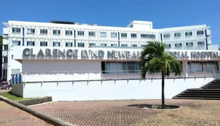  Hospital departamental Clarence Lynd Newball, de San Andrés.