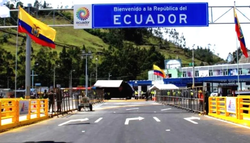 Puente Internacional de Rumichaca.
