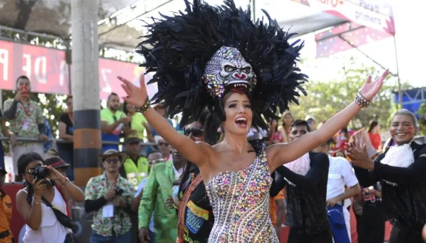 Isabella Chams Vega, Reina del Carnaval 2020.