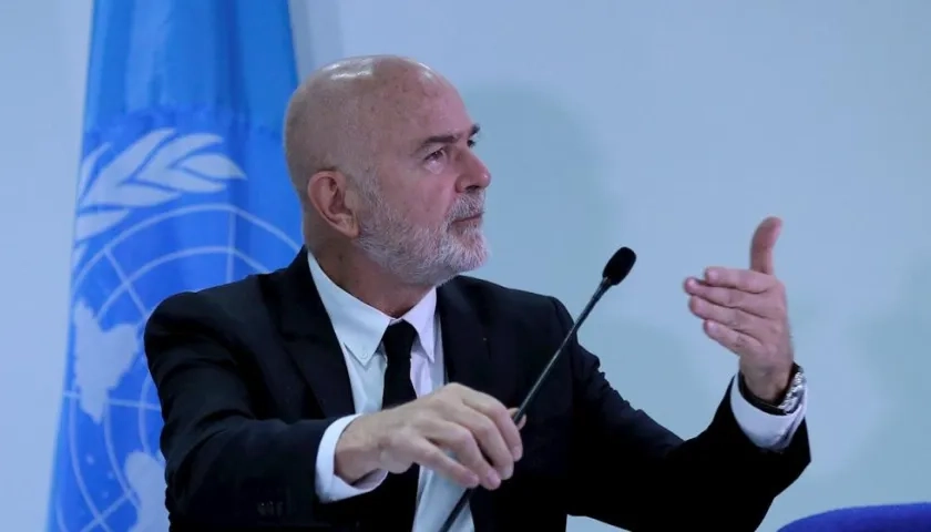 El relator especial de la ONU Michel Forst. 
