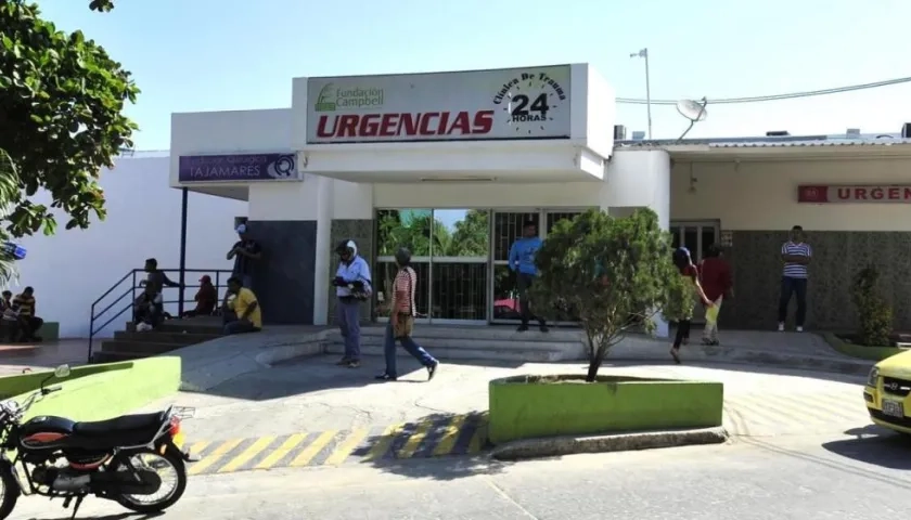 Los dos heridos, en ambos casos, fueron remitidos a la Clínica Campbell de Barranquilla.