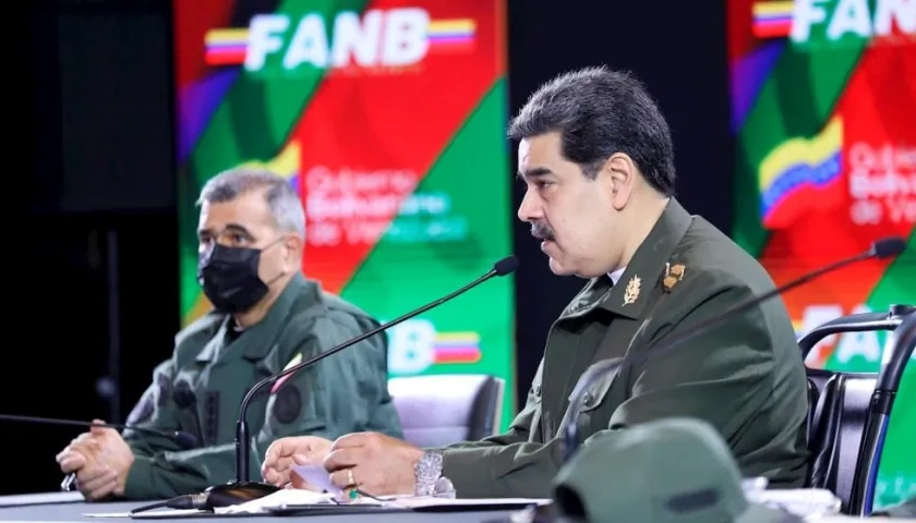 El presidente venezolano, Nicolás Maduro, en un acto gubernamental.
