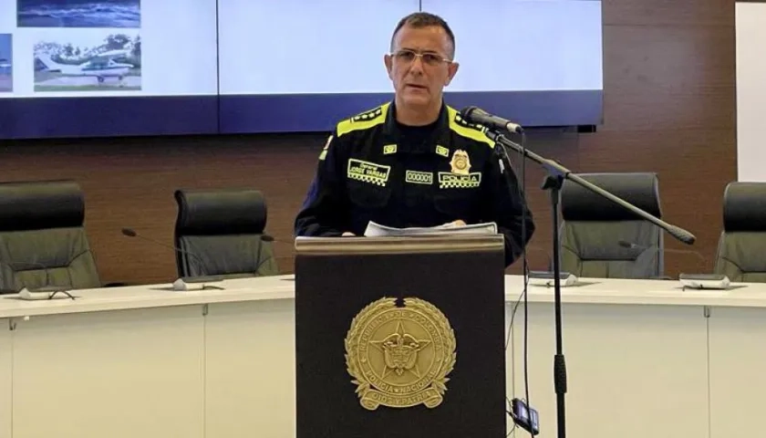 El director de la Policía, general Jorge Luis Vargas.