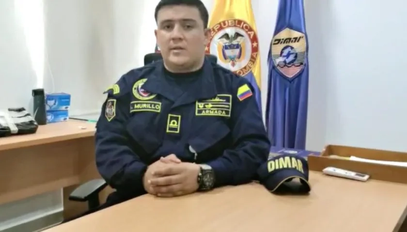 TF Andrés Murillo, Capitán de Puerto de Riohacha.