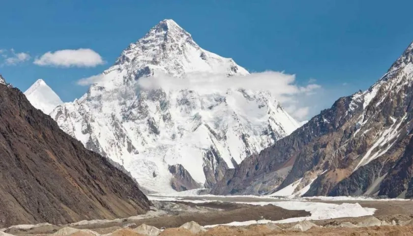 Monte K2, una de las escaladas más peligrosas del mundo. 