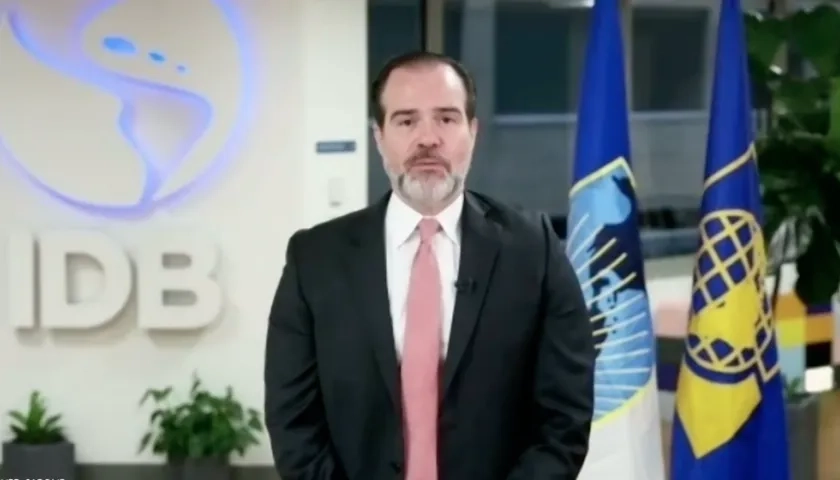 El presidente del BID, Mauricio Claver-Carone.