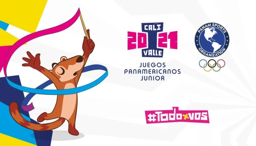 Logo de los Juegos Panamericanos Junior 2021.