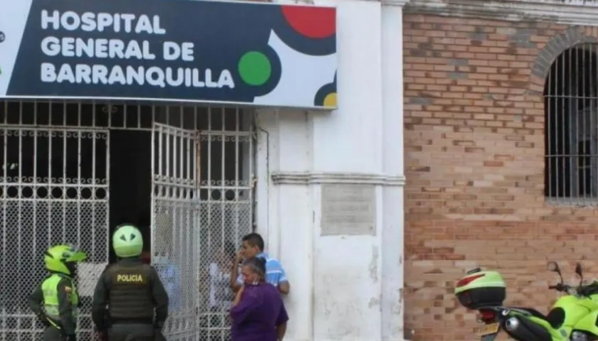 El deceso del taxista se produjo en el Hospital General de Barranquilla. 
