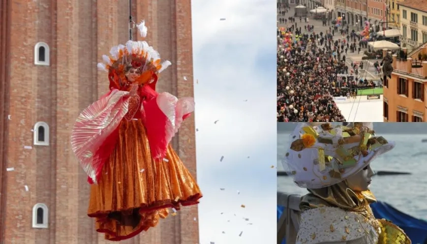 Desde el año pasado, Venecia ambienta su carnaval 2022.