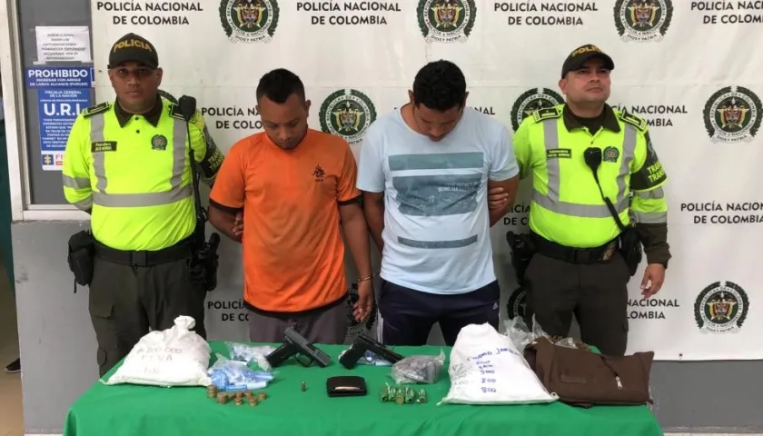 Capturados tras robo a D1 en el norte de Barranquilla.