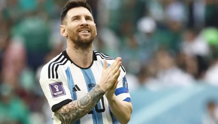 Lionel Messi tras el triunfo 2-0 ante México