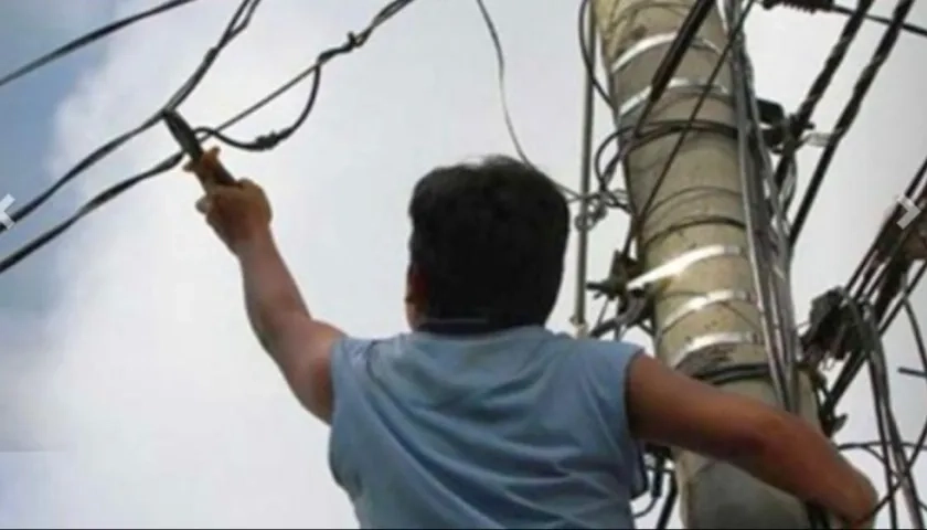 El hurto de cables de la compañía se registran mayormente en el suroriente de Barranquilla y Malambo. 