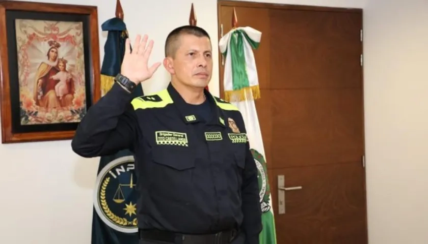 Brigadier general Tito Yesid Castellanos Tuay tomó posesión como director del Inpec.