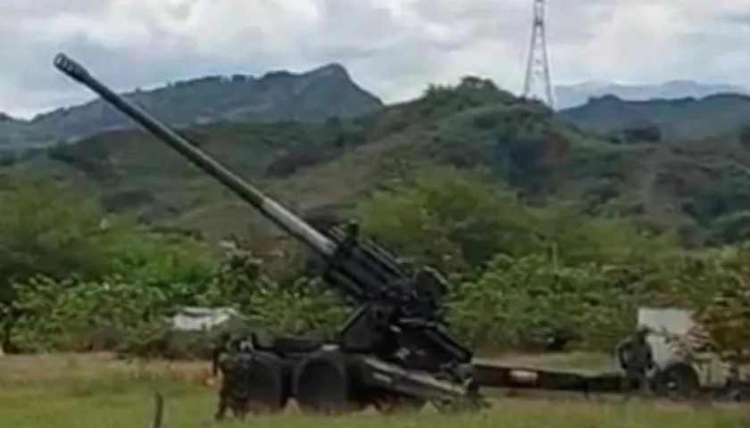 Campo de entrenamiento militar.