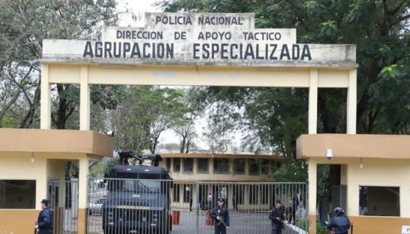 Sitio de allanamientos a colombianos presos.