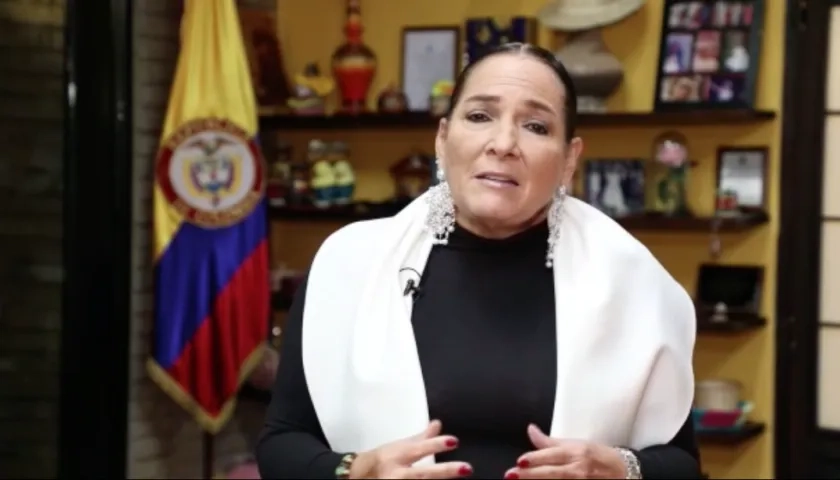La Ministra de Vivienda, Susana Correa.