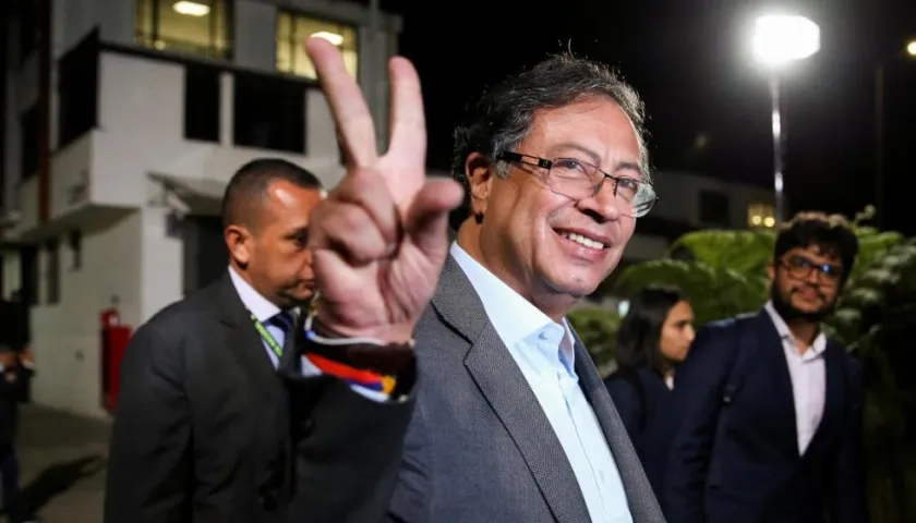 Gustavo Petro, presidente electo.