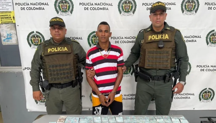 Luis Carlos Padilla Soto, capturado.