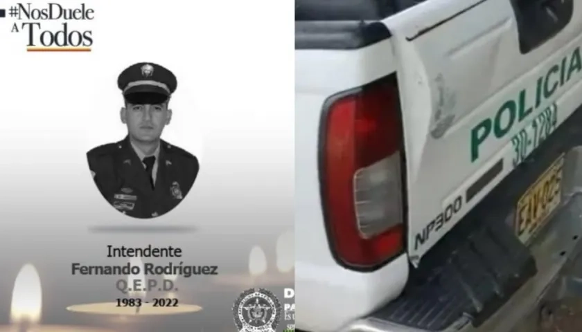 El intendente Fernando Rodríguez llevaba 19 años en a Policía.